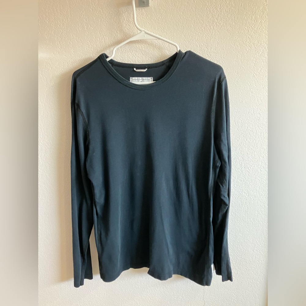 Reigning Champ Black Long Sleeve Shirt